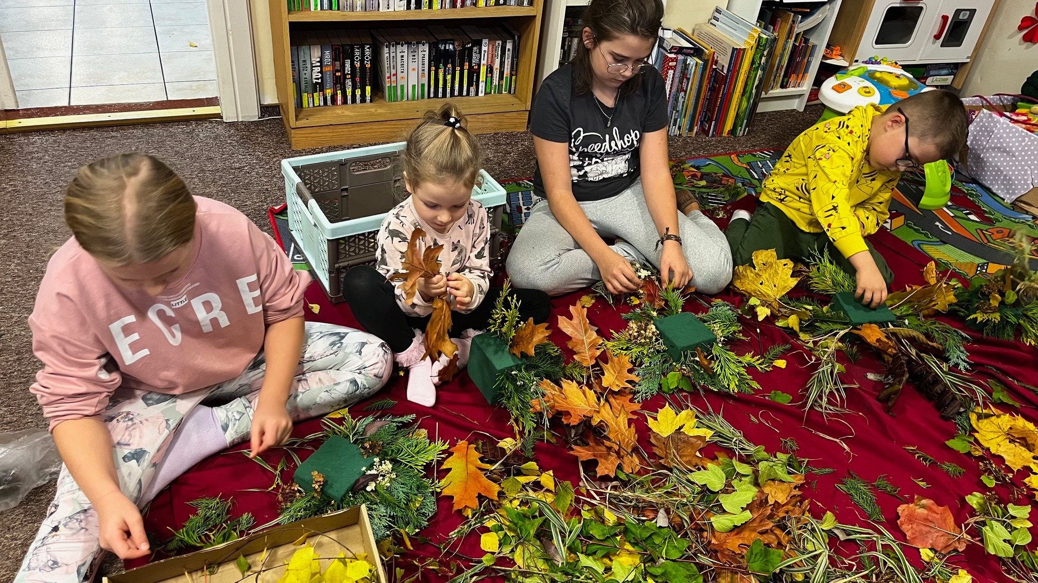 zdjęcie z&nbsp;zajęć plastycznych