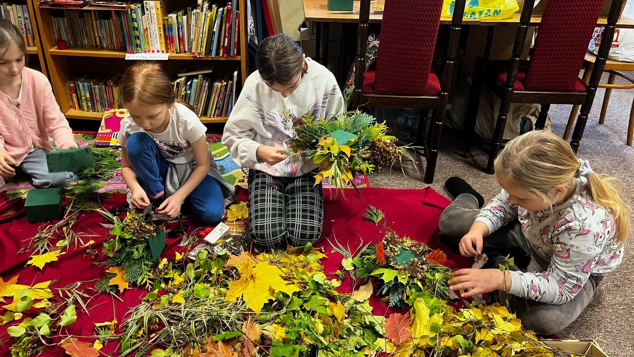 zdjęcie z&nbsp;zajęć plastycznych