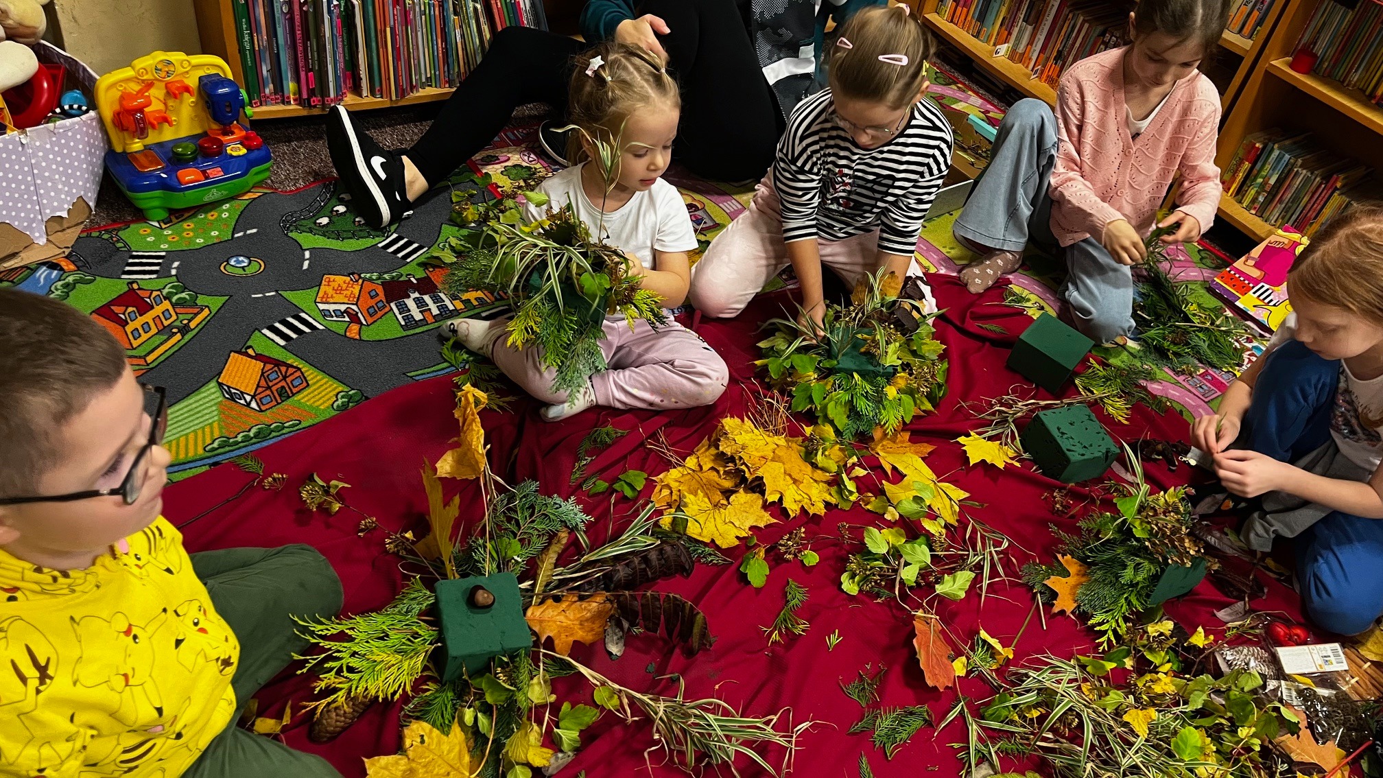 zdjęcie z&nbsp;zajęć plastycznych