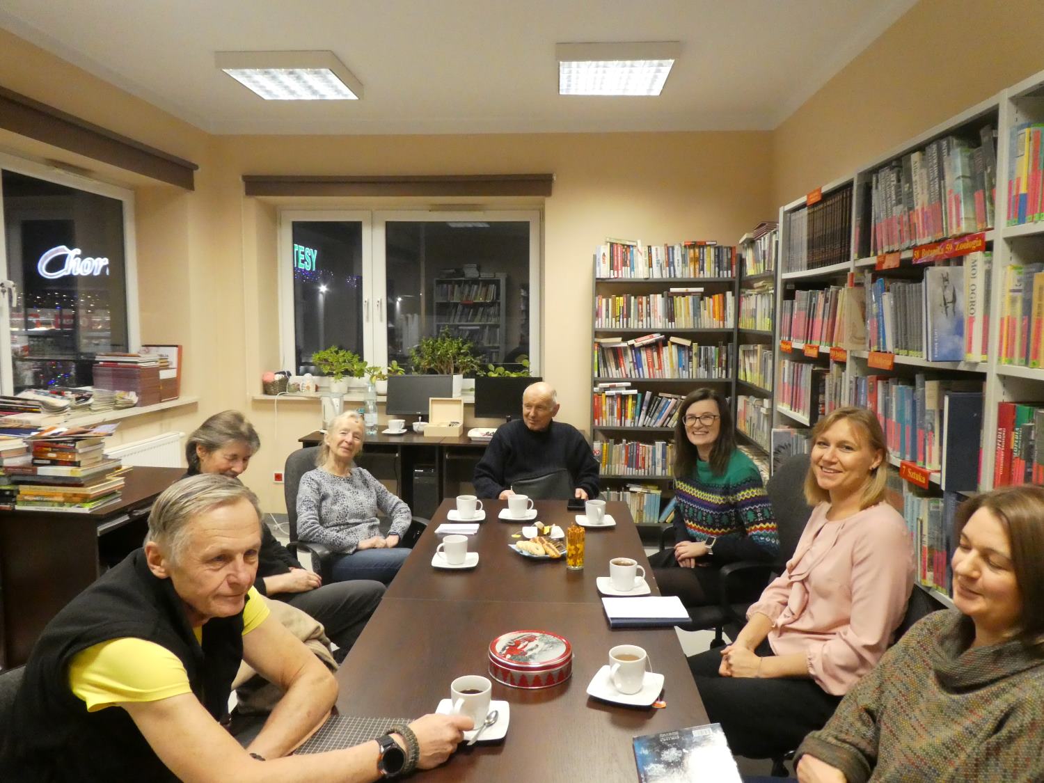 zdjęcie spotkania Dyskusyjnego Klubu Książki