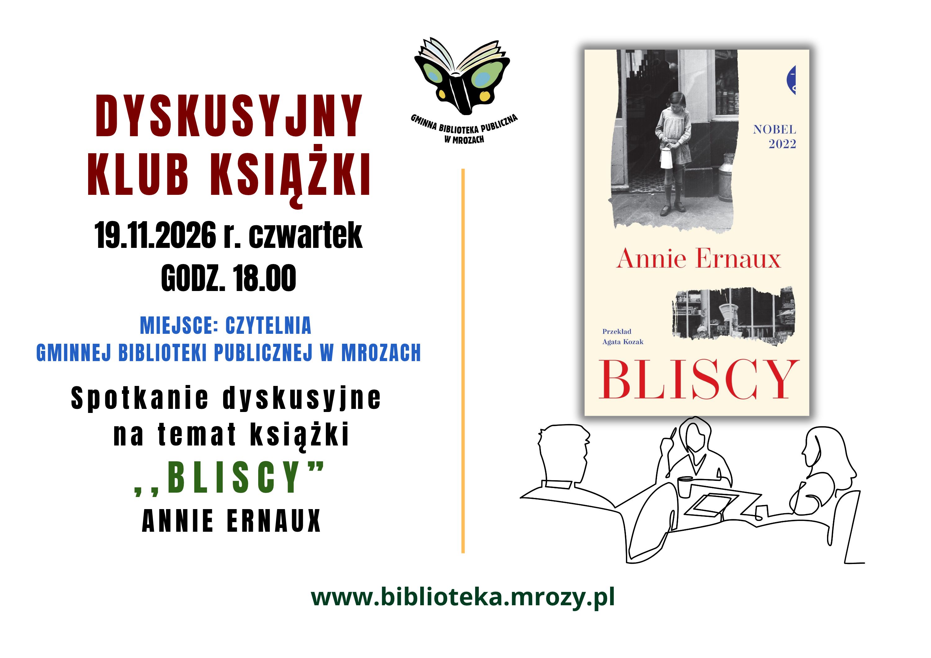 plakat informujący o&nbsp;spotkaniu