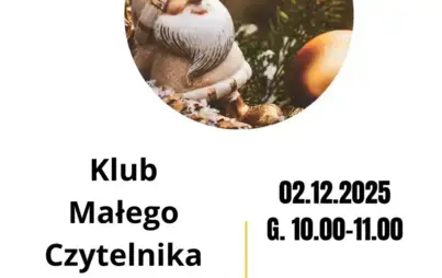 Plakat informujący o spotkaniu