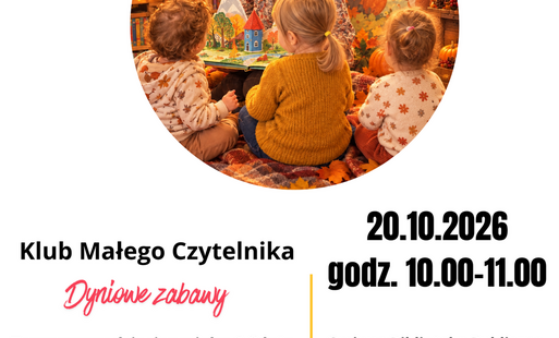 Plakat informujący o spotkaniu