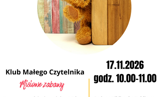 Plakat informujący o warsztatach