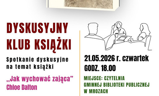 plakat informujący o spotkaniu