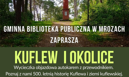 plakat informujący o wycieczce