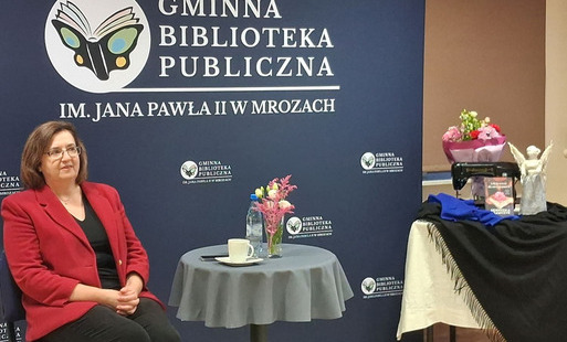 zdjęcie ze spotkania autorskiego